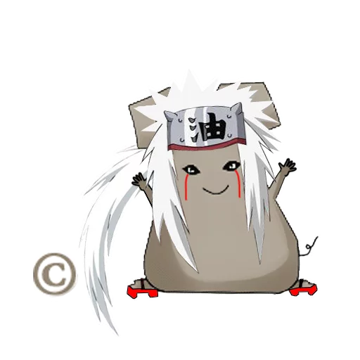 © Стикер «Jiraiya» для Telegram