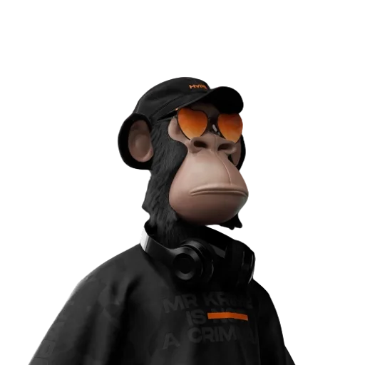 🙊 Стикер «NFTMONKE» для Telegram