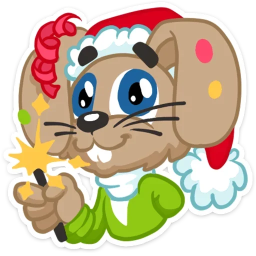 Стикер 3 Ну, С Новым годом&;
