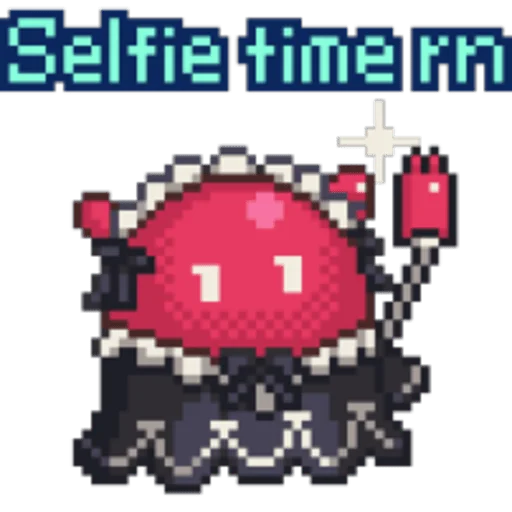 🤳 Стикер «Ame-chan stickers» для Telegram