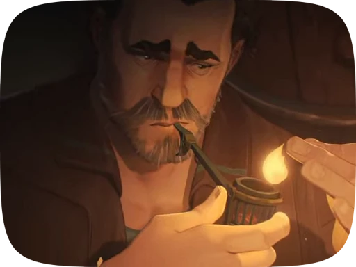 🚬 Стикер «Arcane» для Telegram