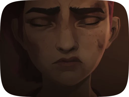 😔 Стикер «Arcane» для Telegram