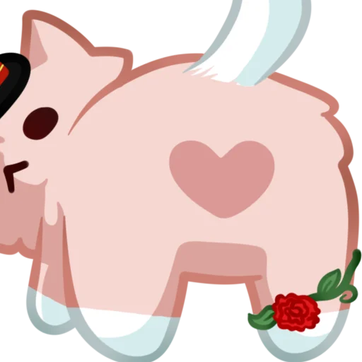 🍑 Стикер «Ния котик» для Telegram