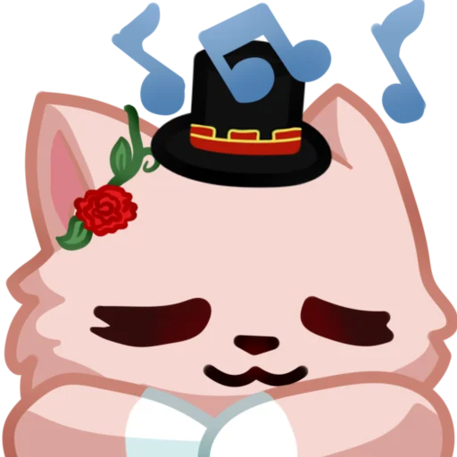 😪 Стикер «Ния котик» для Telegram