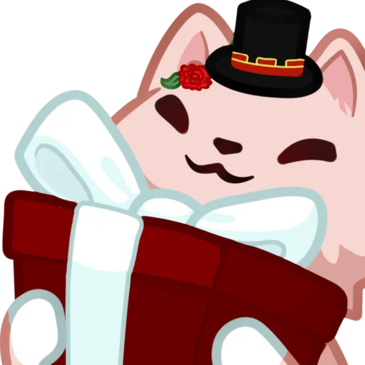 🎁 Стикер «Ния котик» для Telegram
