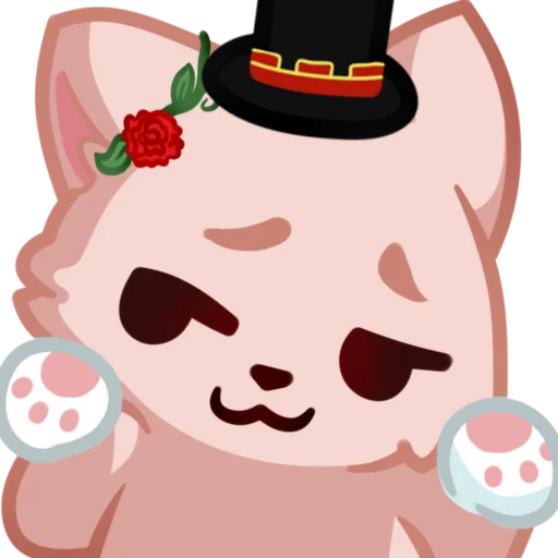 💁‍♂️ Стикер «Ния котик» для Telegram