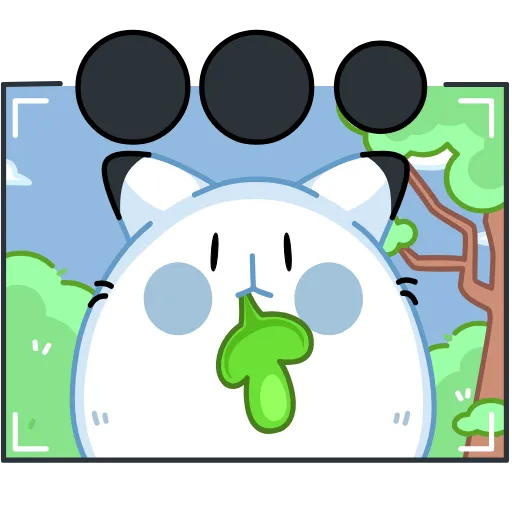 🤩 Стикер «Возвращение Кусь‑Куся» для Telegram