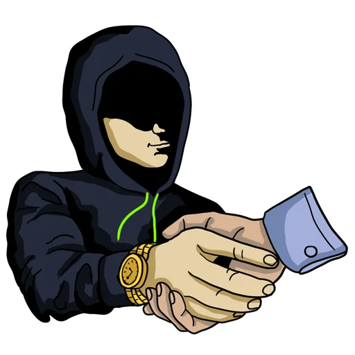 🙏 Стикер «Пробив» для Telegram