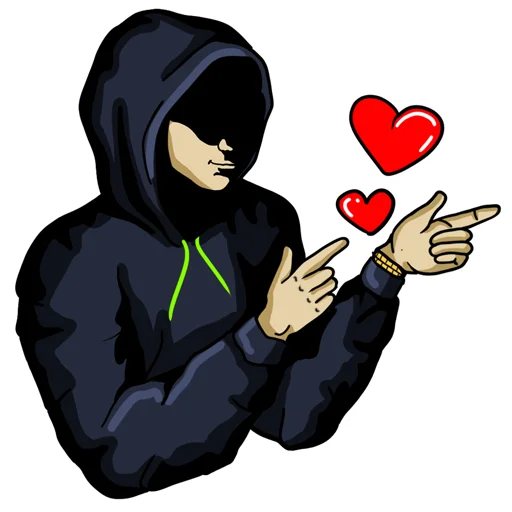 🧡 Стикер «Пробив» для Telegram