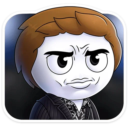 😠 Стикер «Найс и Мистер Квартирный Крыс» для Telegram
