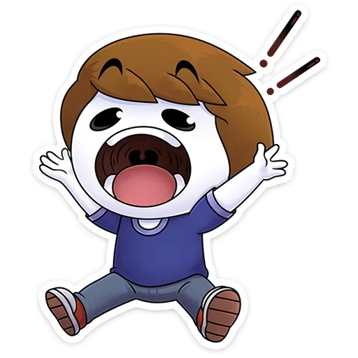 😱 Стикер «Найс и Мистер Квартирный Крыс» для Telegram