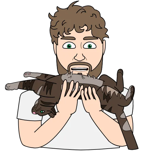 🐱 Стикер «Приятный Ильдар» для Telegram