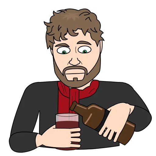 🍷 Стикер «Приятный Ильдар» для Telegram