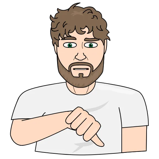 👎 Стикер «Приятный Ильдар» для Telegram