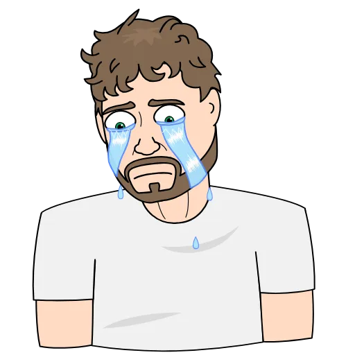 😭 Стикер «Приятный Ильдар» для Telegram