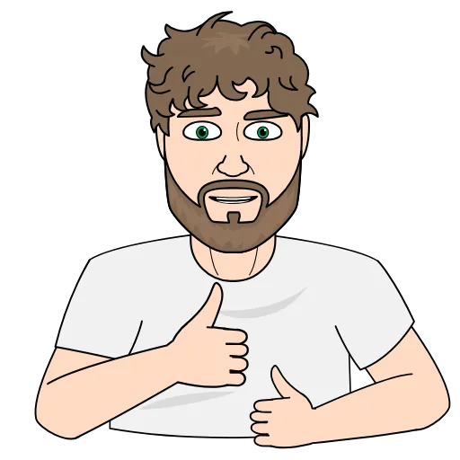 👍 Стикер «Приятный Ильдар» для Telegram