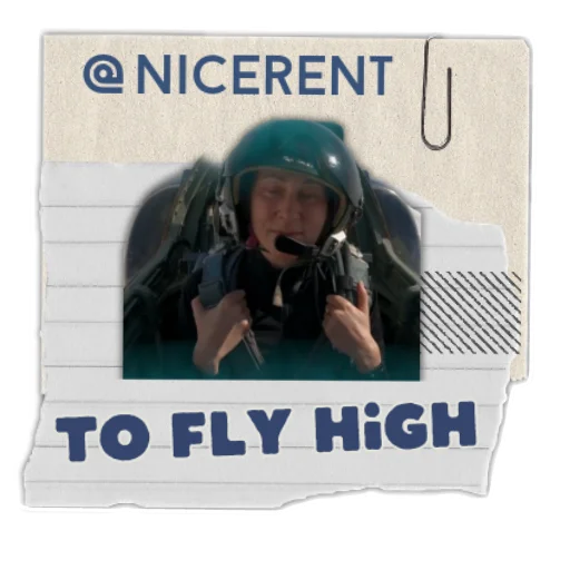 🛫 Стикер «Юля» для Telegram