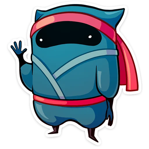 👋 Стикер «Ничи» для Telegram