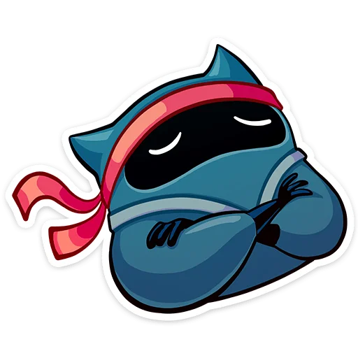🙅‍♂ Стикер «Ничи» для Telegram