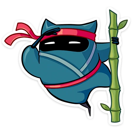 👀 Стикер «Ничи» для Telegram