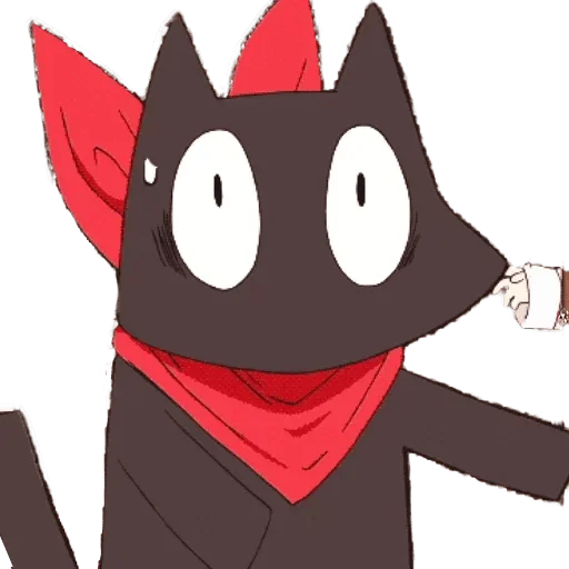😰 Стикер «Nichijou Sakamoto» для Telegram