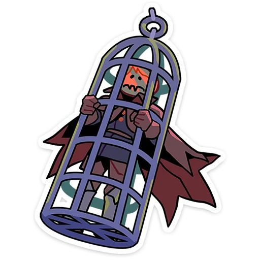 🎃 Стикер «Всадник Николас» для Telegram