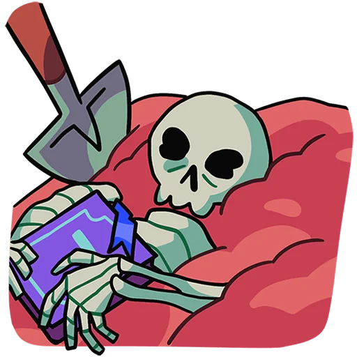 💀 Стикер «Всадник Николас Без Текста» для Telegram