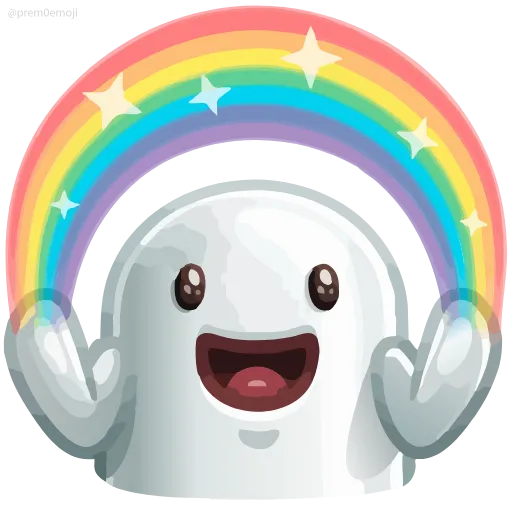 🤩 Эмодзи «⠀ ⠀ ⠀ ⠀ ⠀Ничоси» для Telegram