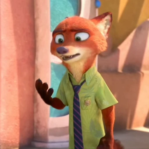 🤩 Стикер «Nick Wilde» для Telegram