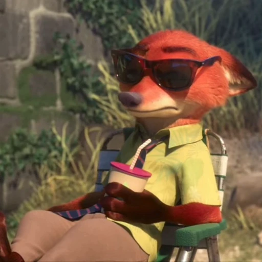 🤩 Стикер «Nick Wilde» для Telegram