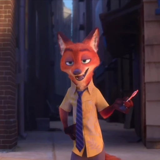 🤩 Стикер «Nick Wilde» для Telegram