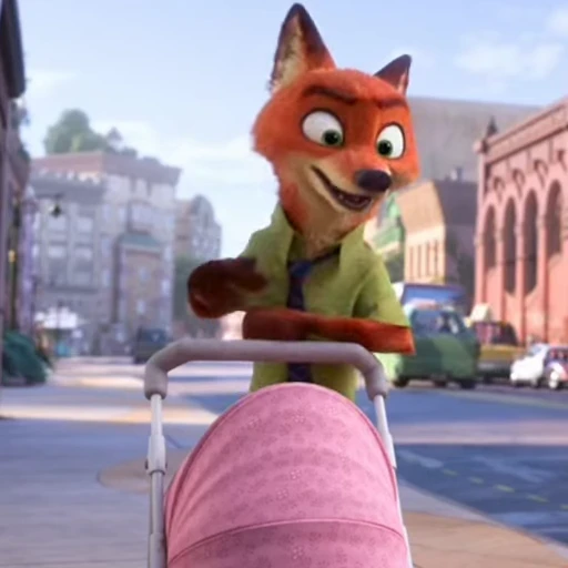 🤩 Стикер «Nick Wilde» для Telegram