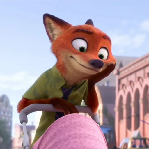 🤩 Стикер «Nick Wilde» для Telegram