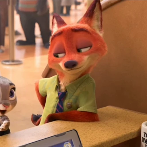 🤩 Стикер «Nick Wilde» для Telegram