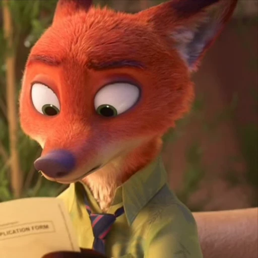 🤩 Стикер «Nick Wilde» для Telegram