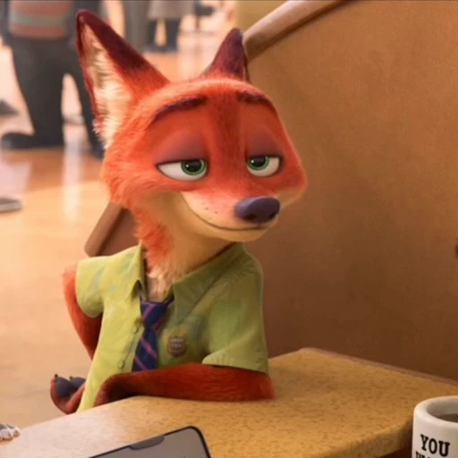 🤩 Стикер «Nick Wilde» для Telegram