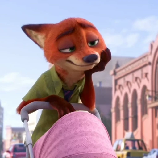🤩 Стикер «Nick Wilde» для Telegram