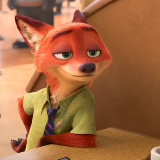 🤩 Стикер «Nick Wilde» для Telegram