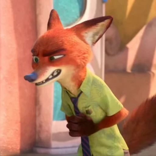 🤩 Стикер «Nick Wilde» для Telegram