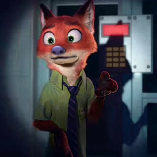 🤩 Стикер «Nick Wilde» для Telegram