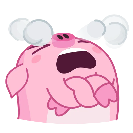 😤 Стикер «Nick Wallow Pig» для Telegram