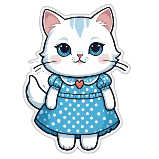 😘 Стикер «Niedliche Katze» для Telegram