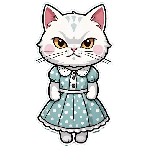 😡 Стикер «Niedliche Katze» для Telegram