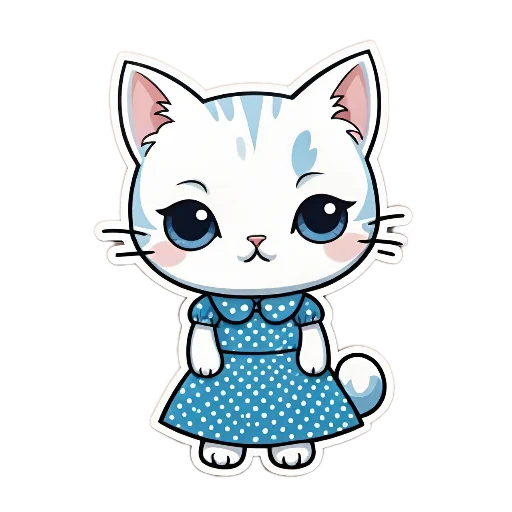😔 Стикер «Niedliche Katze» для Telegram