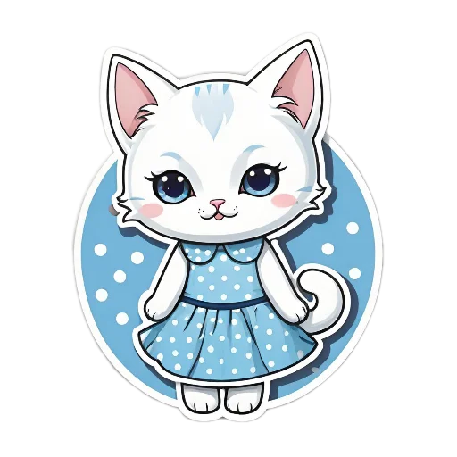 😌 Стикер «Niedliche Katze» для Telegram