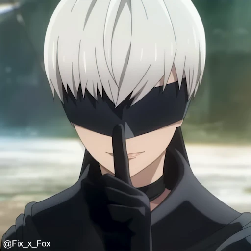 🤫 Стикер «NieR Automata» для Telegram