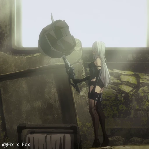 💩 Стикер «NieR Automata» для Telegram