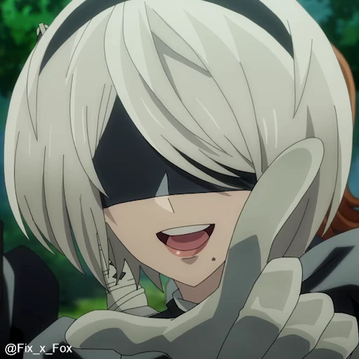 🫵 Стикер «NieR Automata» для Telegram
