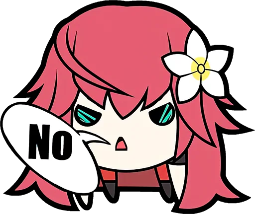 🙅‍♂️ Стикер «Nier Devola pack» для Telegram