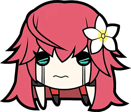😢 Стикер «Nier Devola pack» для Telegram